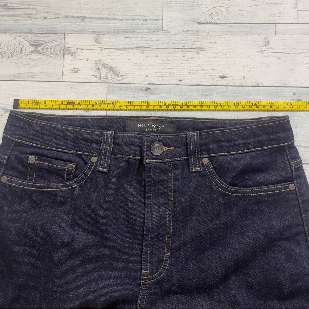 Nine West Court Street Bootcut High Waist Jeans NWOT 10 - Picture 13 of 15